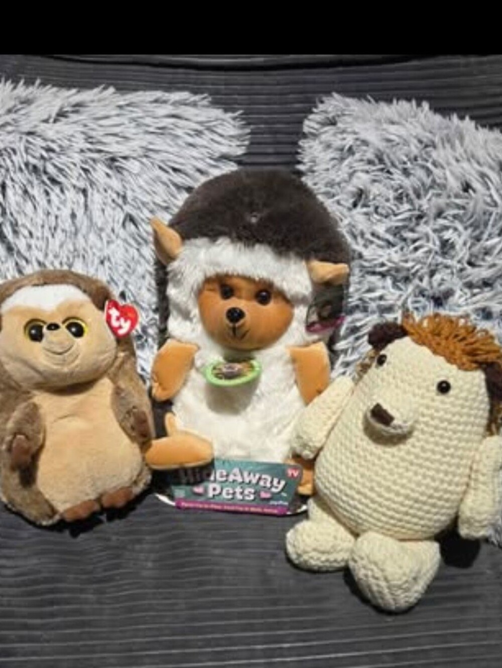 Plush Hedgehogs Set Of 3